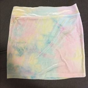 High waste skirt